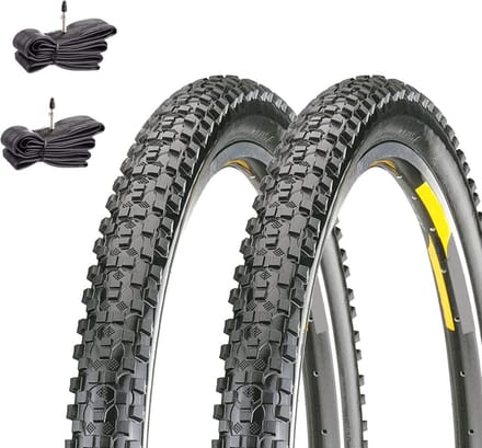 2 Mountainbike Banden 29 x 2.10 met Binnenbanden Presta
