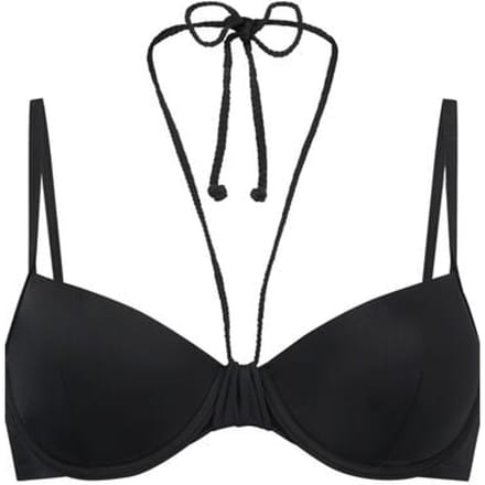Hunkemöller Voorgevormde beugel bikinitop Luxe Zwart
