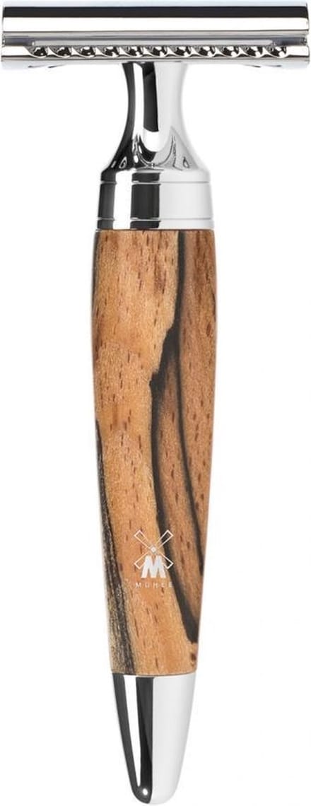 MÜHLE -Scheermes -Safety Razor - Spalted beech