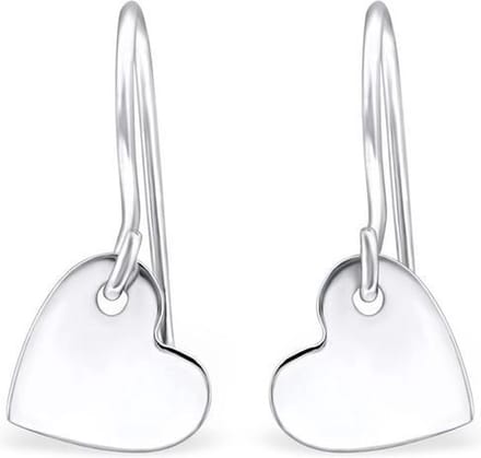 Amanto Oorbellen Cailan - 925 Zilver E-Coating - Hart - 6x15mm