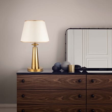 Asir - Tafellamp - Antiek - 30 cm diameter - 55 cm hoogte