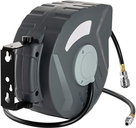 Compressor slang - Compressorslang - Persluchtslang - Compressor luchtslang - 10m+1m (3/8") - Grijs