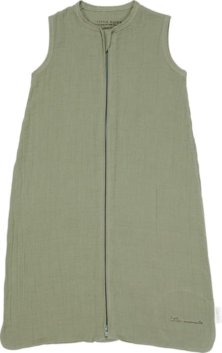 Slaapzak zomer hydrofiel 90 cm - Groen - Little Farm