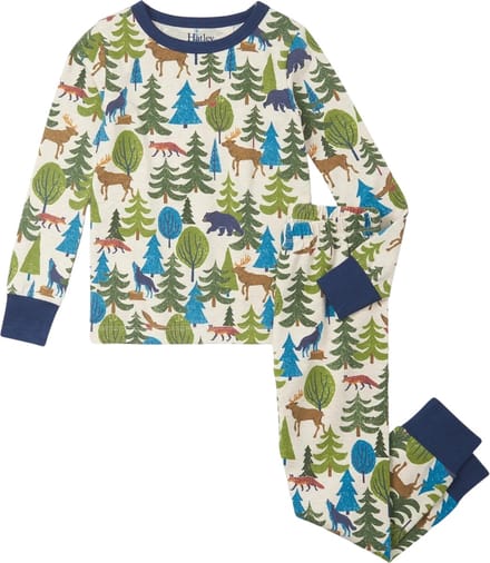 HATLEY pyjama jongen Forrest Scene Stretch Cotton maat 110-116