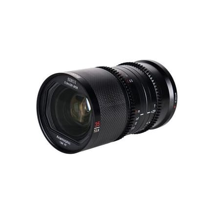 Sirui Saturnus 35mm T/2.9 1.6x Carbon Full Frame Anamorphic-objectief  Sony E-bevestiging Neutrale vlam