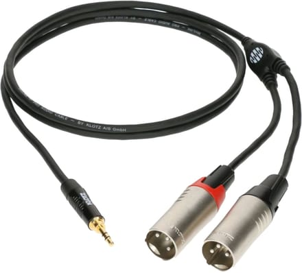 Klotz KY9-300 Y-adapterkabel 3 m - Insert kabel