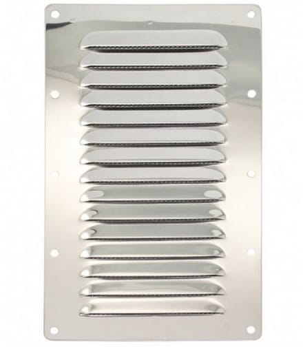 BREG Ventilatierooster RVS - 228 x 127 mm
