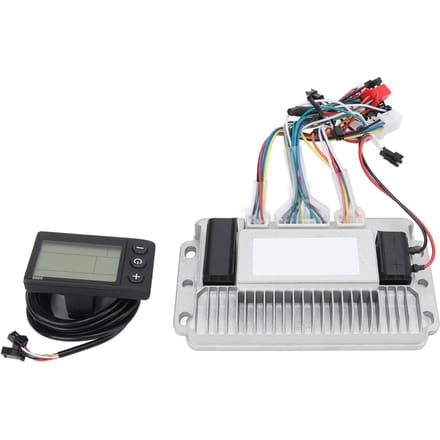 48V 60V 1000W Borstelloze Motor Controller LCD Display Set 3 Modes Sinusgolf Controller Kit voor Elektrische Fiets white