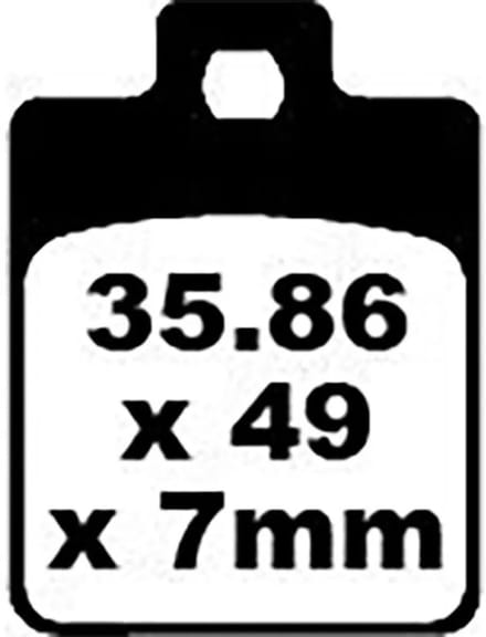 Ebc Sfa-hh Series Sfa260hh Gesinterde Remblokken Zwart