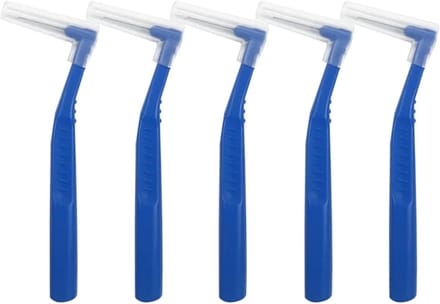 Interdentale borstels - Tandenstokers Mini borstels - Mondhygiëne - L-vorm ontwerp - 07 mm - null