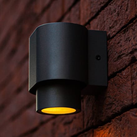 Lutec Buitenwandlamp Cypres - Antraciet - Gu10