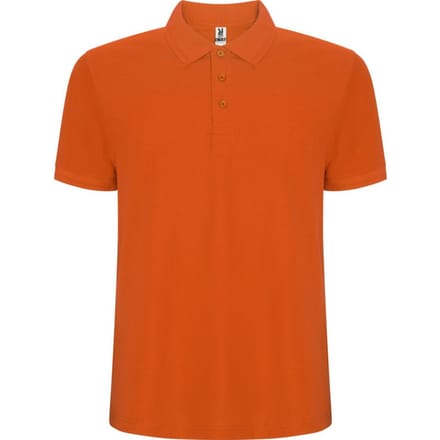 Roly Heren Pegaso Premium Effen Polo Shirt (Oranje)