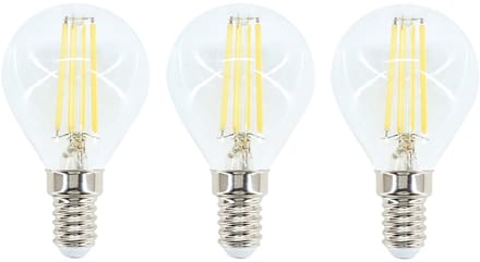 Bemko Premium LED Lamp E14 - vervangt 50W (6W) - 700lm - 2700K Warm Wit - 230V - 3 stuks
