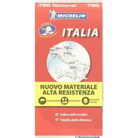 Michelin wegenkaart National 796 Italië