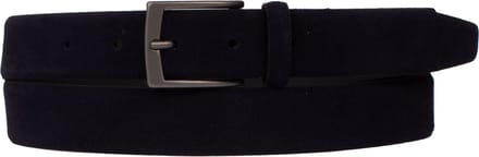 Presly & Sun Heren - Leren riem - Blauw - 85cm