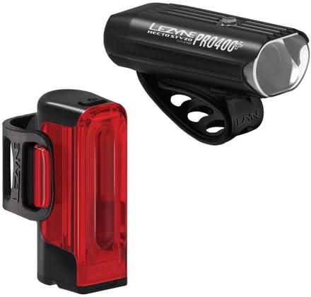 Lezyne Hecto Pro 400+ STVZO/Strip+ Fietsverlichtingsset
