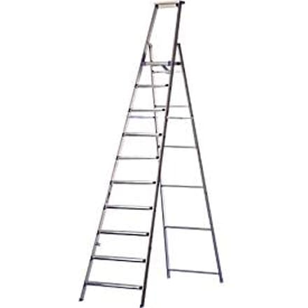 Trapladder Lila-serie, 10 treden