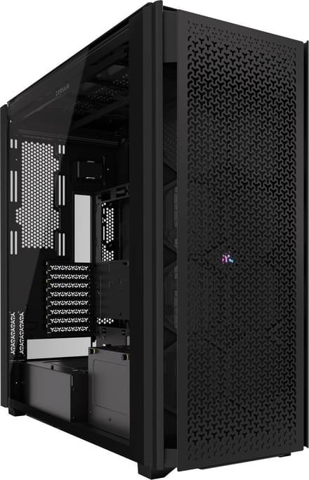 Corsair iCUE LINK 9000D RGB Airflow - PC-behuizing - Tower - Zwart