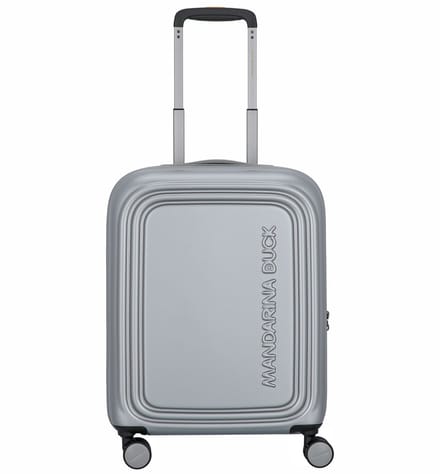 MANDARINA DUCK Logoduck + Trolley Silver Zilverkleurig 55cm
