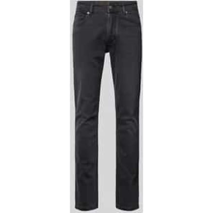 regular fit jeans met merkdetail