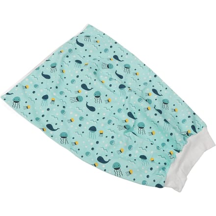 Incontinentiebedmat voor volwassenen, wasbaar, herbruikbaar, katoenen incontinentiebedkussen XL white