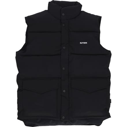 Omlaag jasje Man Puff Vest zwart