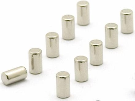 Magnet Magnum - set 10 pcs - silver