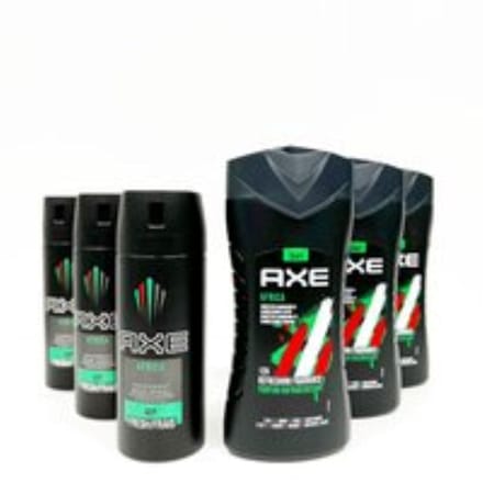 Axe Africa Pack - 3x Douchegel 250ml - 3x Deodorant 150ml