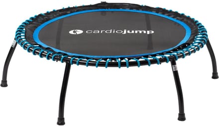 cardiojump fitness trampoline Advanced 112 cm - blauw