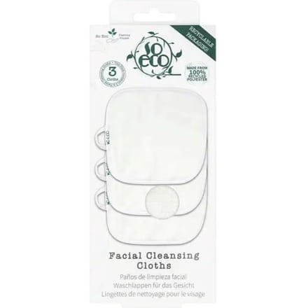 So Eco Bamboo Facial Cleansing Cloths 3 st