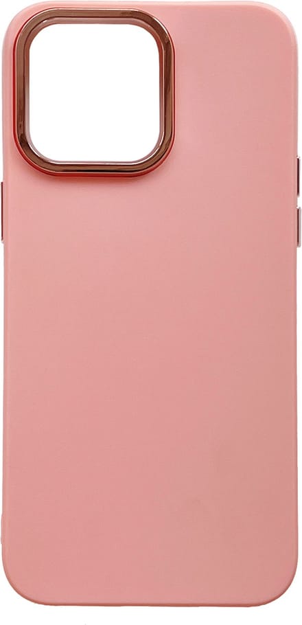 Casemania Hoesje Geschikt voor Apple iPhone 14 Pro Max - Roze - Shockproof Siliconen Back Cover