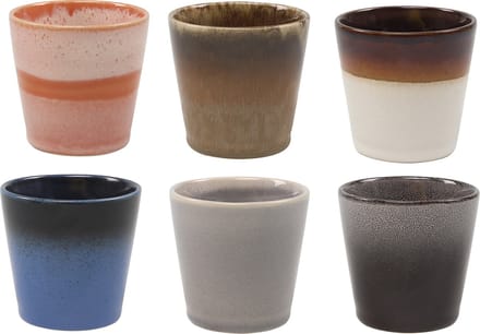 Studio Tavola Koffiemok Earth - 200 ml - 6 stuks