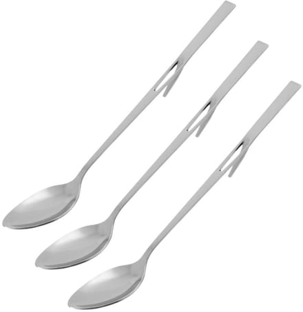 Set van 3 jamlepels van roestvrij staal Fackelmann