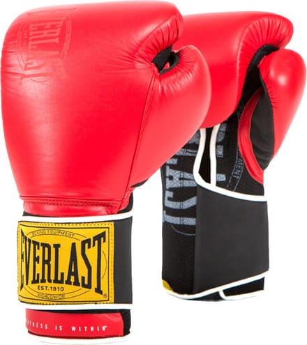 Everlast 1910 Classic Training Glove, Red 12-OZ