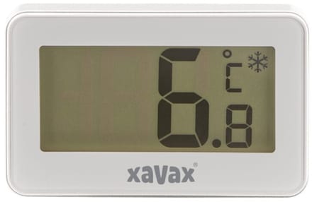 Xavax Digitale Thermometer Voor Koelkast Vrieskast En Vrieskist Wit