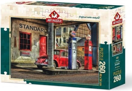 Art Puzzle Legpuzzel Tankstation – 260 Stukjes – 34 x 48 CM