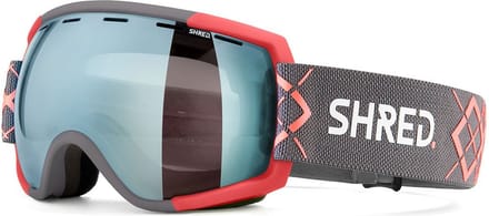 Shred Rarify+ Skibril Grijs CBL Deep Blue Mirror/CAT2+CBL Sky Mirror/CAT1 Man,Vrouw