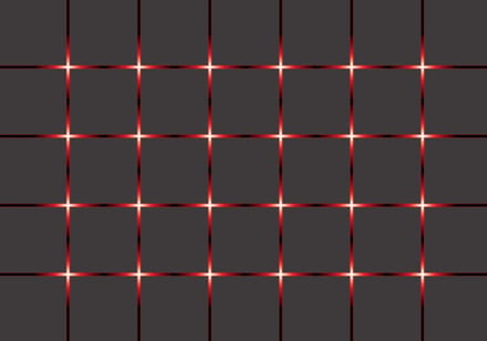 Abstract Modern Squares Black Red Photo Wallcovering