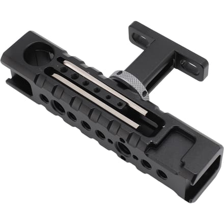 Camera Kooi Bovenhandvat Verstelbaar Anti-Slip Universeel Camera Video Rig Handvat Grip met Cold black