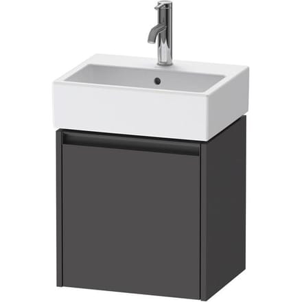 Duravit Ketho.2 vanity unit wall hung, 1 door, door hinge left, 43.4 cm K25070L49490000