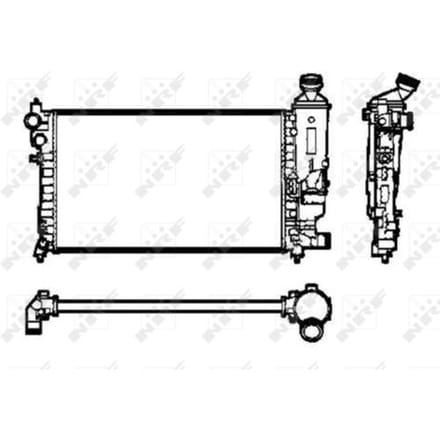 Radiator NRF 50434