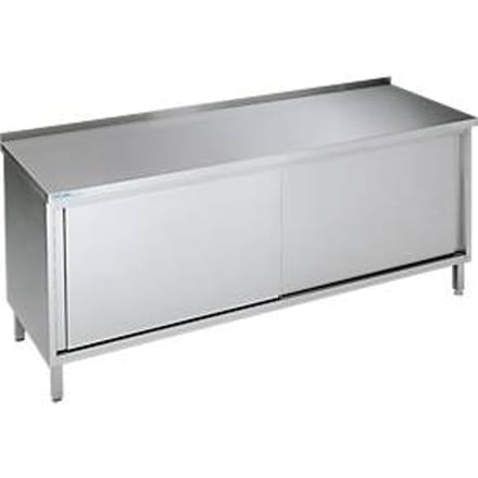 Werkkast met schuifdeuren, 850 x 700 x 1000 mm