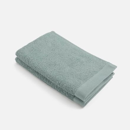 Walra Remade Cotton Gastendoekje 30 x 50 cm 550 gram Jade - 2 stuks