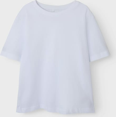 NAME IT NKMVOBBO SS NREG TOP NOOS Jongens T-shirt - Bright White