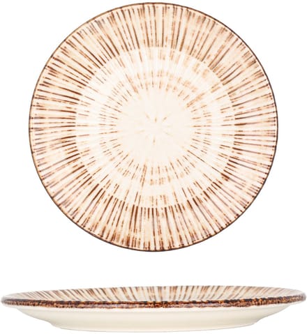 By Bone Dessertbord - Legna - Porselein - 19 cm - set van 6