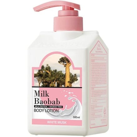[Melk Baobab] Originele Body Lotion Witte Musk 500ml white