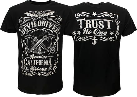 DevilDriver Sawed Off Shotguns T-Shirt - Officiële Merchandise - S