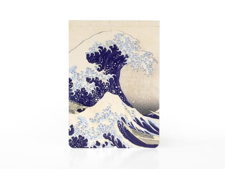 Lanzfeld Hokusai - Notitieboek A6 - Blanco - 36 Pagina's - De Grote Golf - Softcover