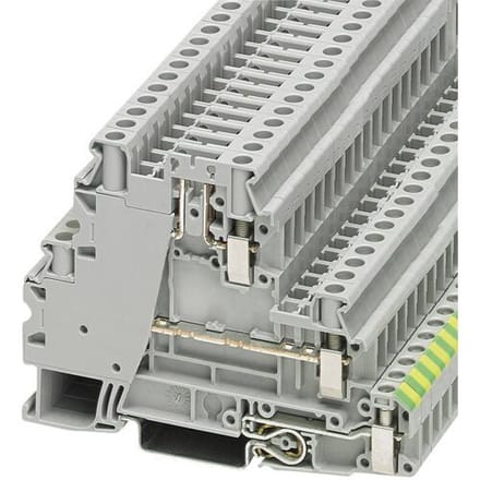 Phoenix Contact 3214365 Aardklem 6.2 mm Schroeven Grijs 50 stuk(s)