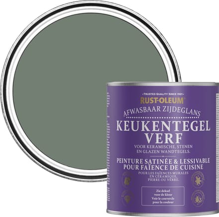 Rust-Oleum Groen Keukentegelverf Zijdeglans - Sereniteit 750ml